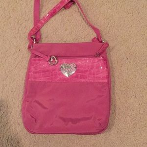 Brighton breast cancer awareness crossbody bag
